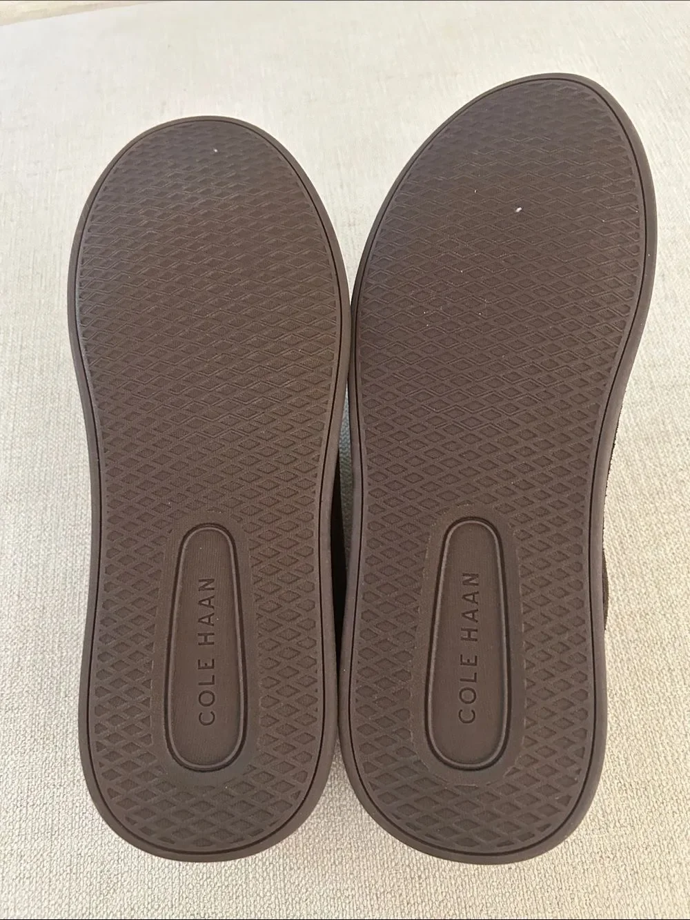 Cole Haan Men’s Indoor-Outdoor Clogs -Soft Slip-On Slippers, Brown, Small,  NWOT